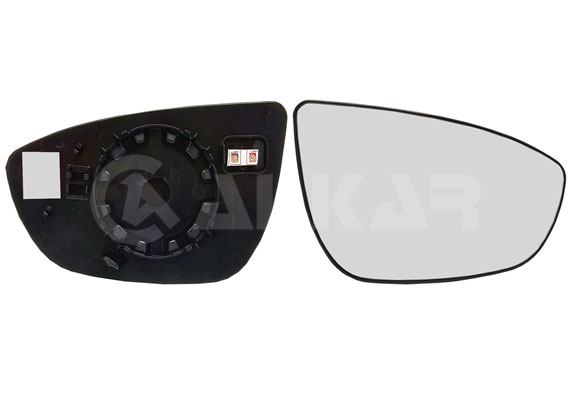 Spiegelglas, buitenspiegel Alkar 6442759