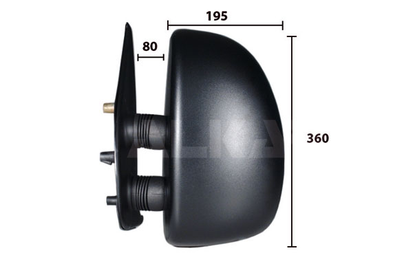 Buitenspiegel Alkar 9225921