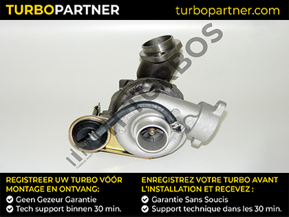 Turbolader Turboshoet 1100156