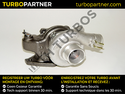 Turbolader Turboshoet 1100413