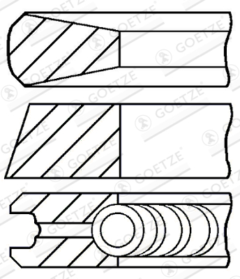 Zuigerveren Goetze Engine 08-103207-00