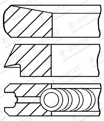 Zuigerveren Goetze Engine 08-107000-00