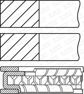 Goetze Engine Zuigerveren 08-107400-00