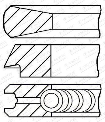 Zuigerveren Goetze Engine 08-108000-10