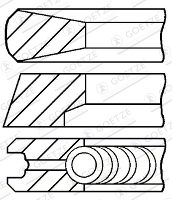 Zuigerveren Goetze Engine 08-115800-00