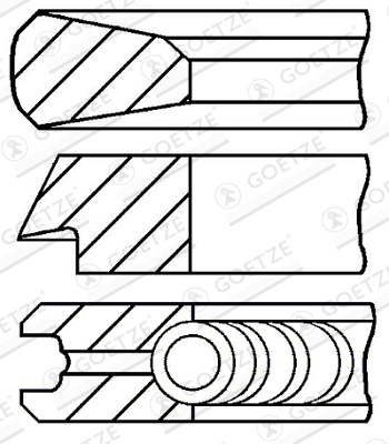 Zuigerveren Goetze Engine 08-119800-00