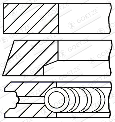 Zuigerveren Goetze Engine 08-138800-00