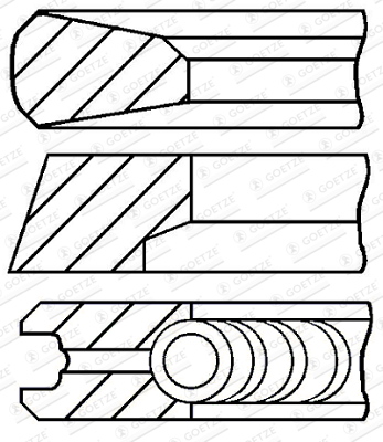 Zuigerveren Goetze Engine 08-141800-00