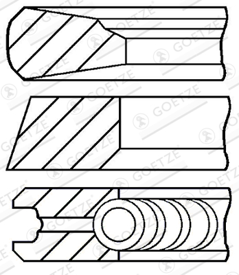 Zuigerveren Goetze Engine 08-143000-00