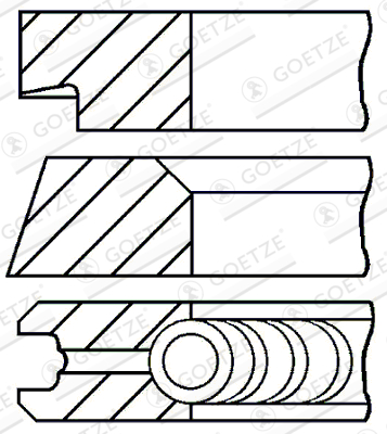 Zuigerveren Goetze Engine 08-145400-00