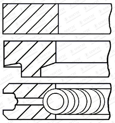 Zuigerveren Goetze Engine 08-146108-00