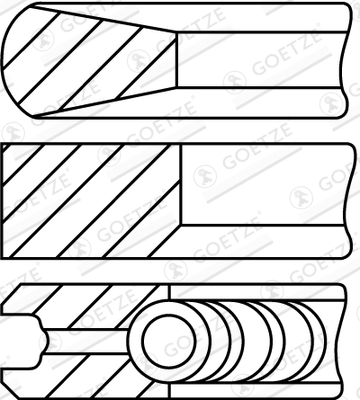 Zuigerveren Goetze Engine 08-152900-10