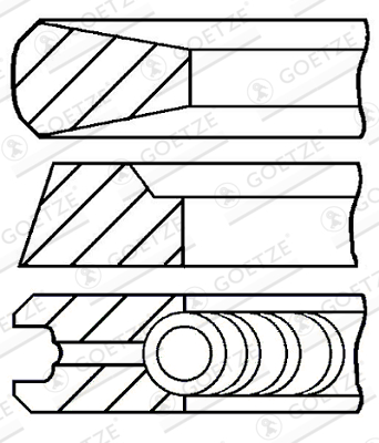 Zuigerveren Goetze Engine 08-244800-00