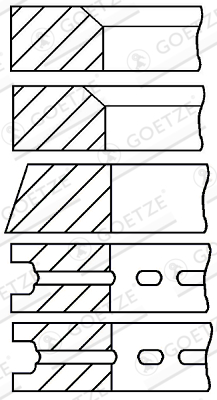 Zuigerveren Goetze Engine 08-275800-00