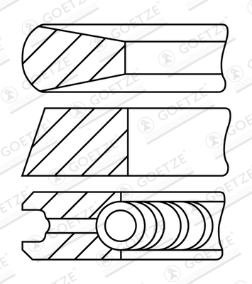 Zuigerveren Goetze Engine 08-320211-30