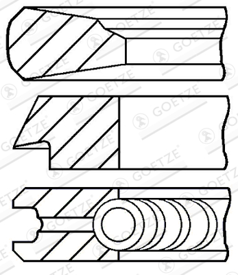 Zuigerveren Goetze Engine 08-325600-00