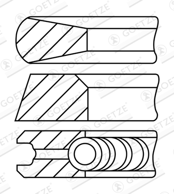 Zuigerveren Goetze Engine 08-335900-10
