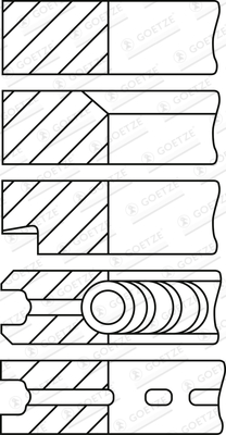 Goetze Engine Zuigerveren 08-343500-10