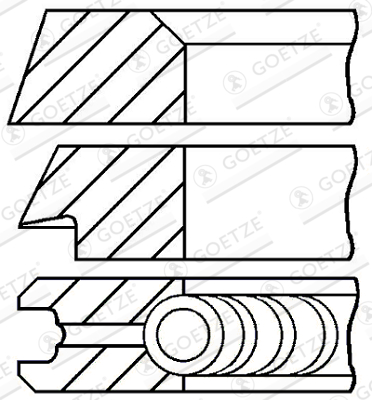 Zuigerveren Goetze Engine 08-399100-00