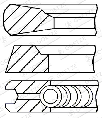 Zuigerveren Goetze Engine 08-420000-00