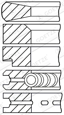 Zuigerveren Goetze Engine 08-420200-00