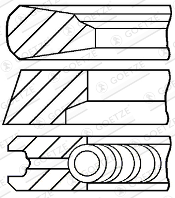 Zuigerveren Goetze Engine 08-428900-00