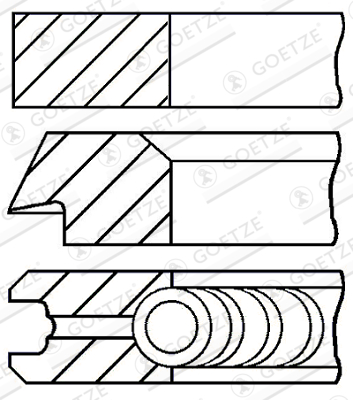 Zuigerveren Goetze Engine 08-436200-00