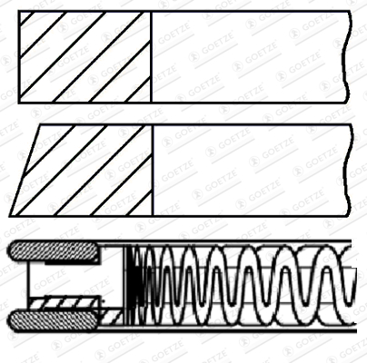 Zuigerveren Goetze Engine 08-436907-00