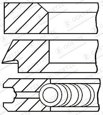 Zuigerveren Goetze Engine 08-437000-00