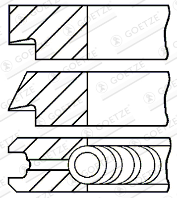 Zuigerveren Goetze Engine 08-438300-00