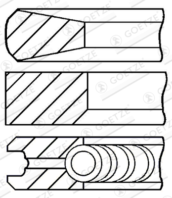 Zuigerveren Goetze Engine 08-439000-00