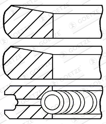 Zuigerveren Goetze Engine 08-443500-00