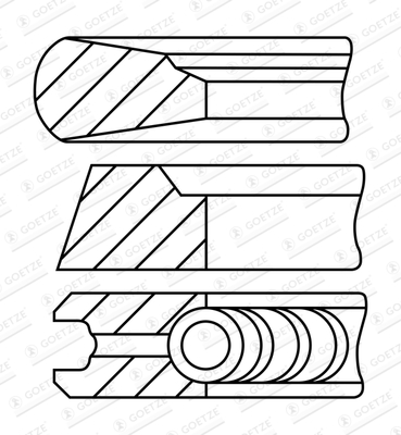 Zuigerveren Goetze Engine 08-444922-00