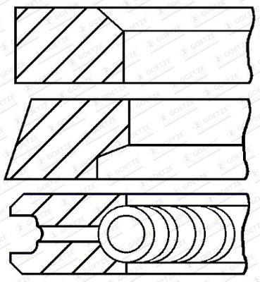 Zuigerveren Goetze Engine 08-445100-00