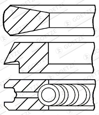 Zuigerveren Goetze Engine 08-451000-00