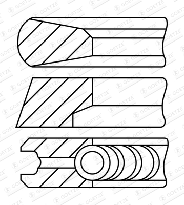 Zuigerveren Goetze Engine 08-451100-00