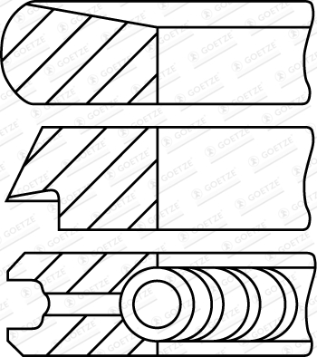 Zuigerveren Goetze Engine 08-453107-00