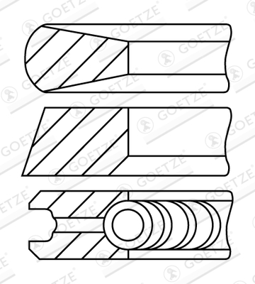 Zuigerveren Goetze Engine 08-453900-00