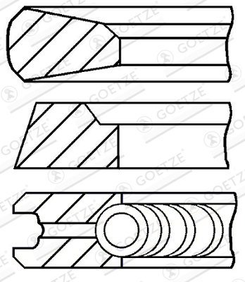Zuigerveren Goetze Engine 08-502600-00