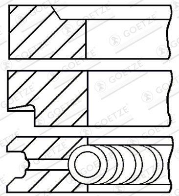 Zuigerveren Goetze Engine 08-527400-00