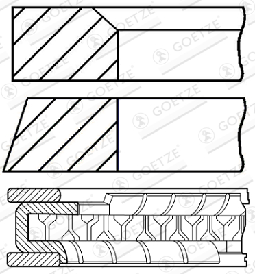 Zuigerveren Goetze Engine 08-785506-00