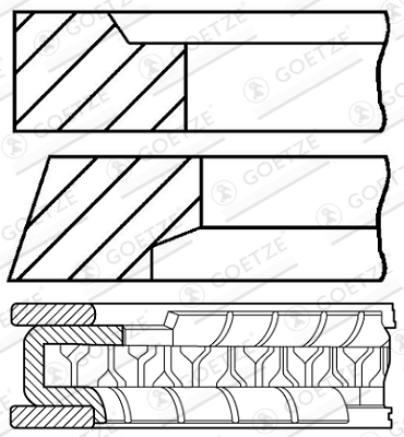 Zuigerveren Goetze Engine 08-786800-00