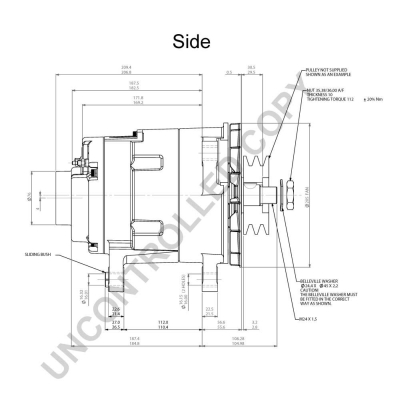 Prestolite Electric Alternator/Dynamo 1277A810