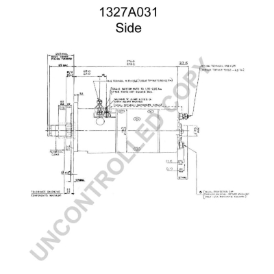 Prestolite Electric Starter 1327A031