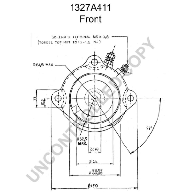 Prestolite Electric Starter 1327A411