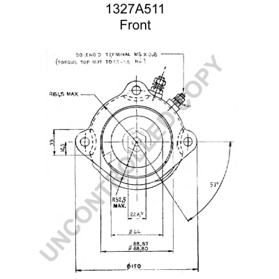 Prestolite Electric Starter 1327A511