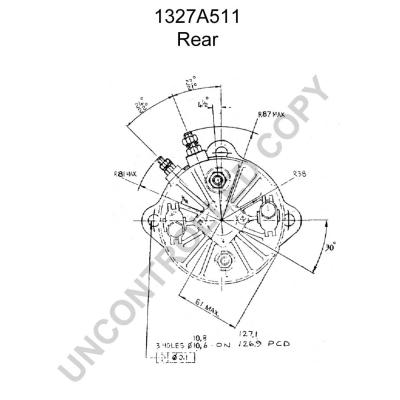 Prestolite Electric Starter 1327A511