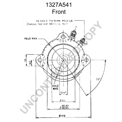 Prestolite Electric Starter 1327A541