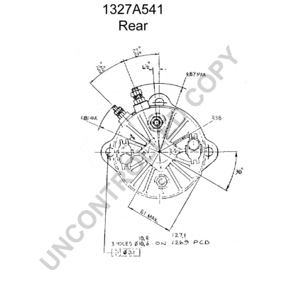 Prestolite Electric Starter 1327A541