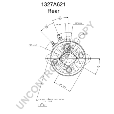 Prestolite Electric Starter 1327A621
